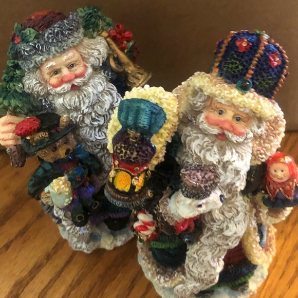 2 1998 Crinkle Clause Collectors Figurines - Picture 6 of 11